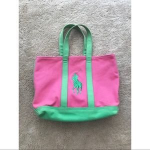 RL Polo Canvas Tote